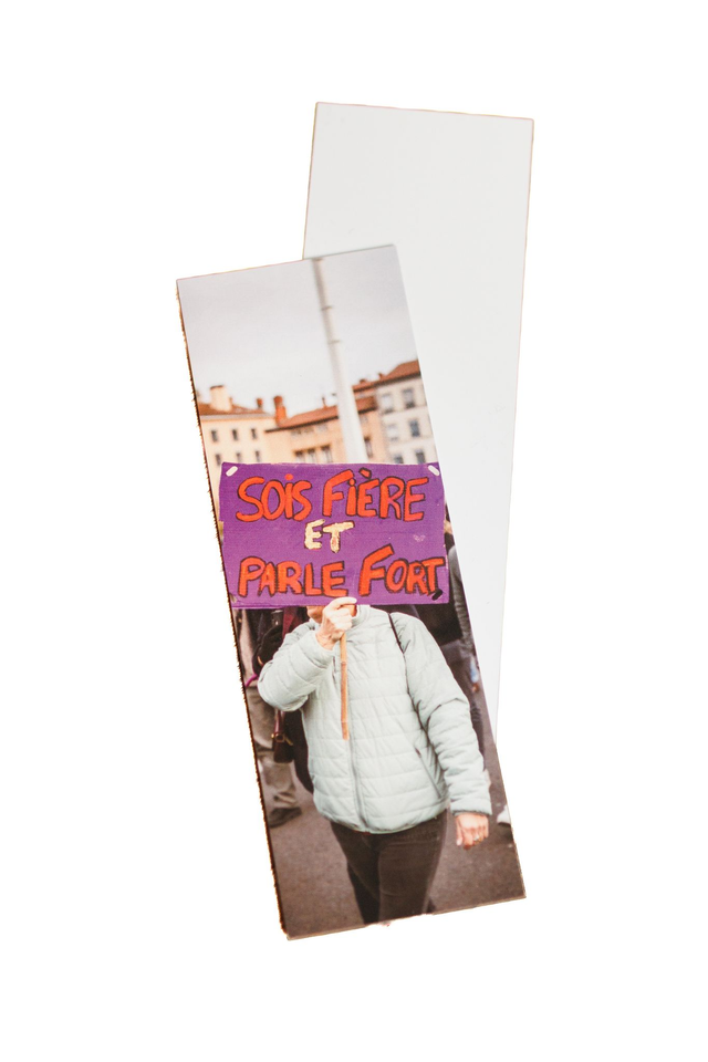 Marque-page SOIS FIÈRE ET PARLE FORT