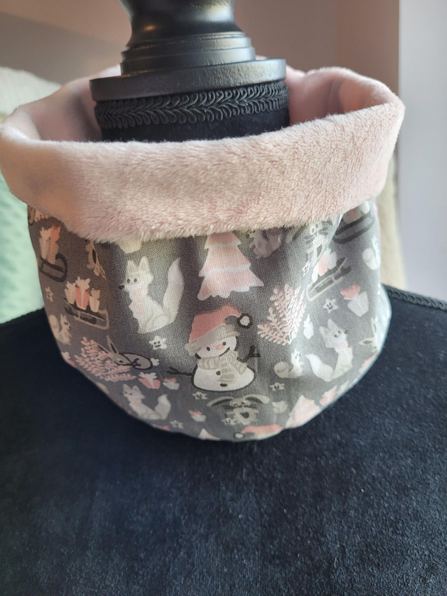 Tour de cou Enfant Rose