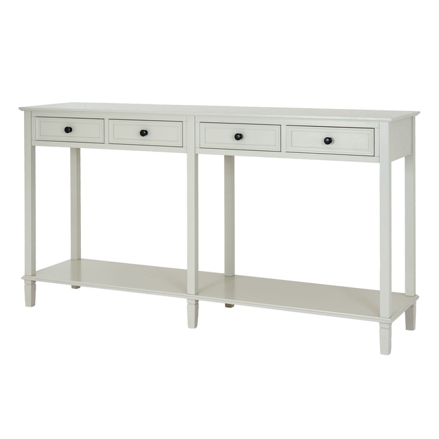Belmont Collection 4 Drawer Console
