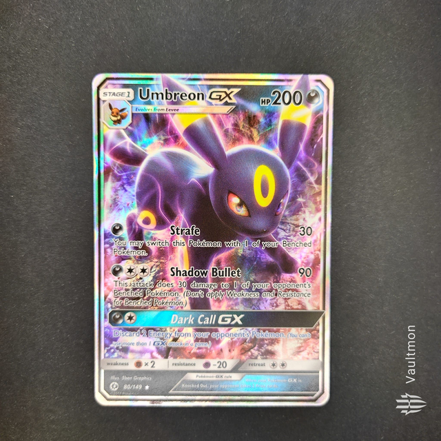 Umbreon GX #80 Pokemon Sun & Moon
