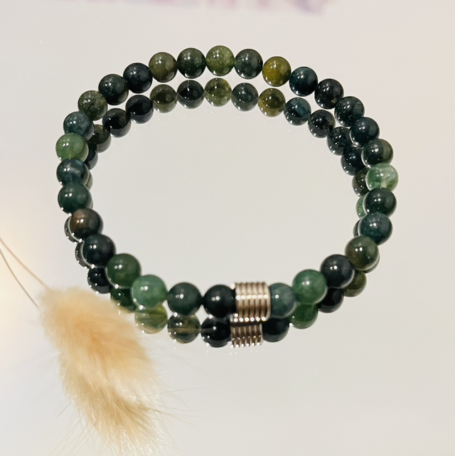 Agate mousse - Joie - Amour - Apaisement