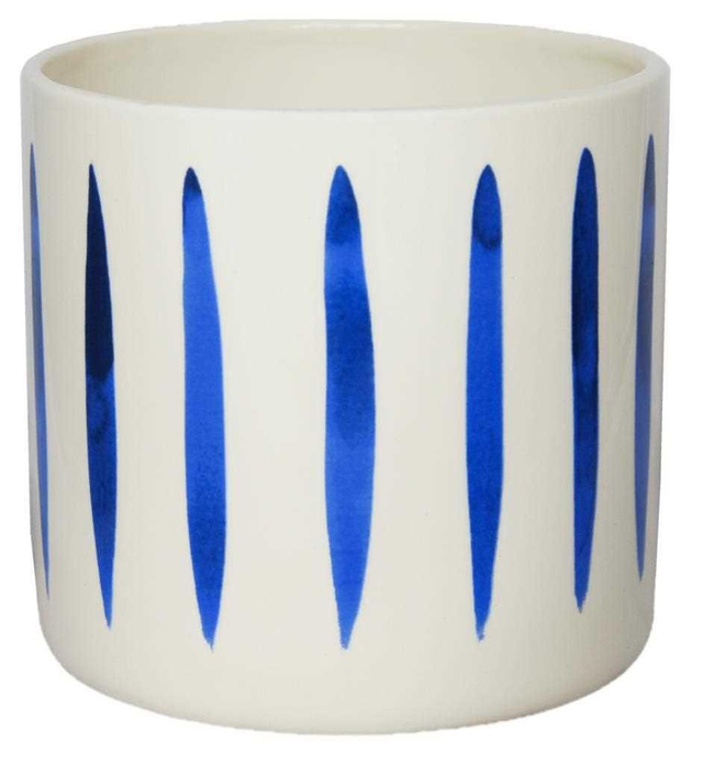 Striped Pot