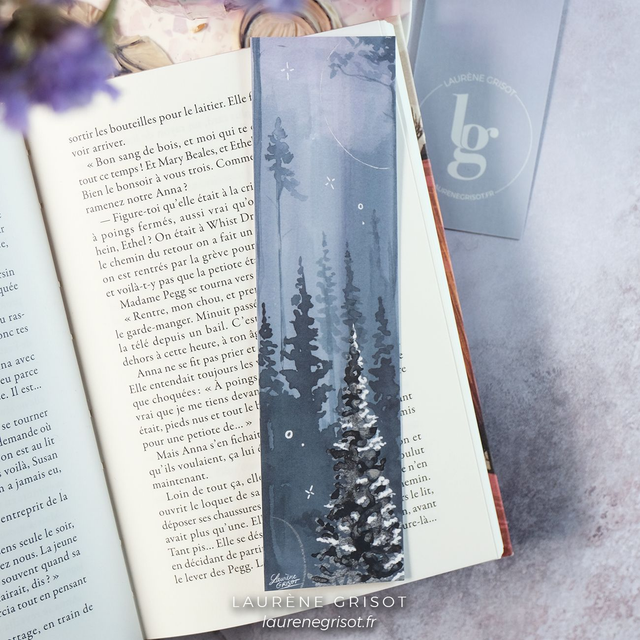 Silver fir (bookmark) 