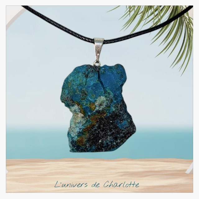 Pendentif &quot;Chrysocolle&quot; PN-132