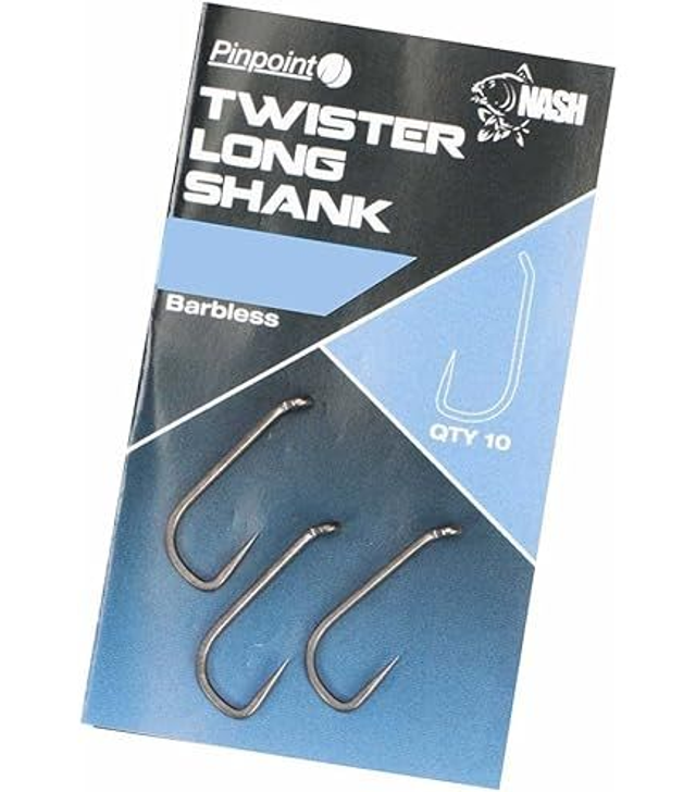 Nash Twister Long Shank Barbless 
