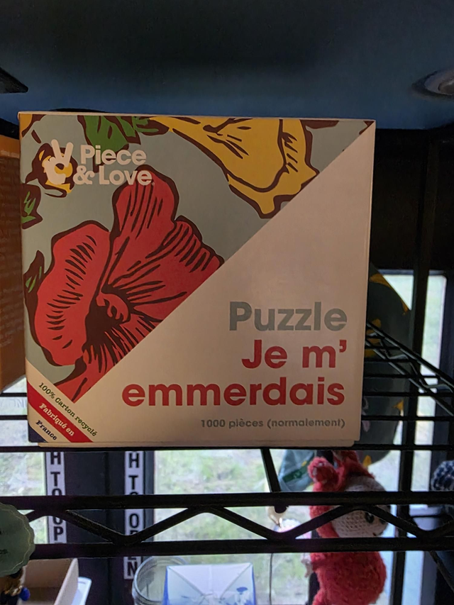 Puzzle JE M'EMMERDAIS 