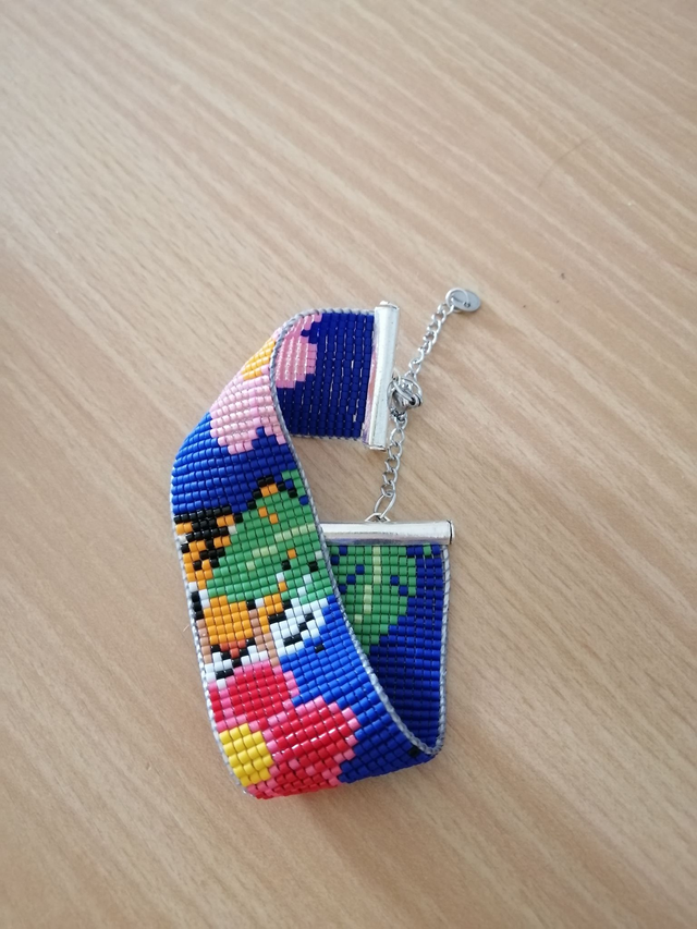 Bracelet thème "sauvage et tropical"