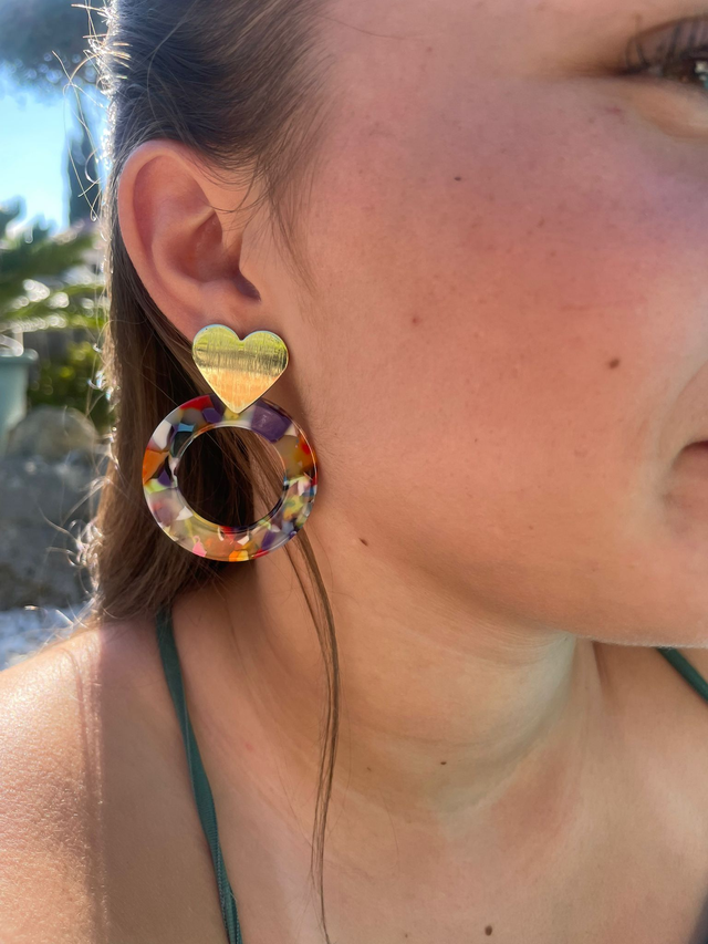 Boucle d'oreille Lili