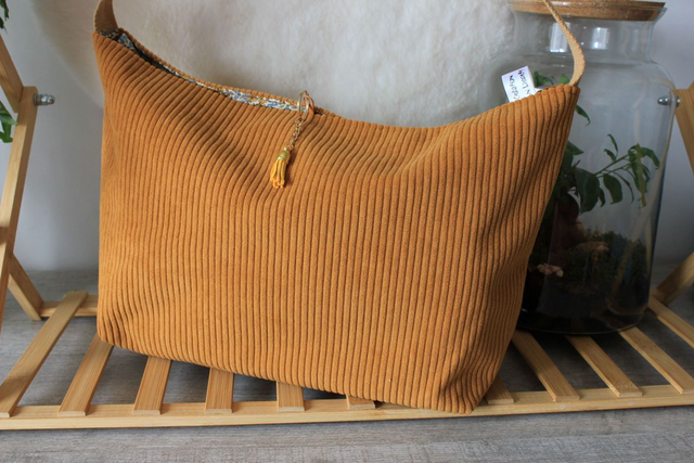 Sac à main femme velours