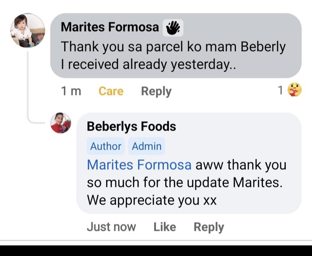 From Mrs Formosa (March 2024- England)