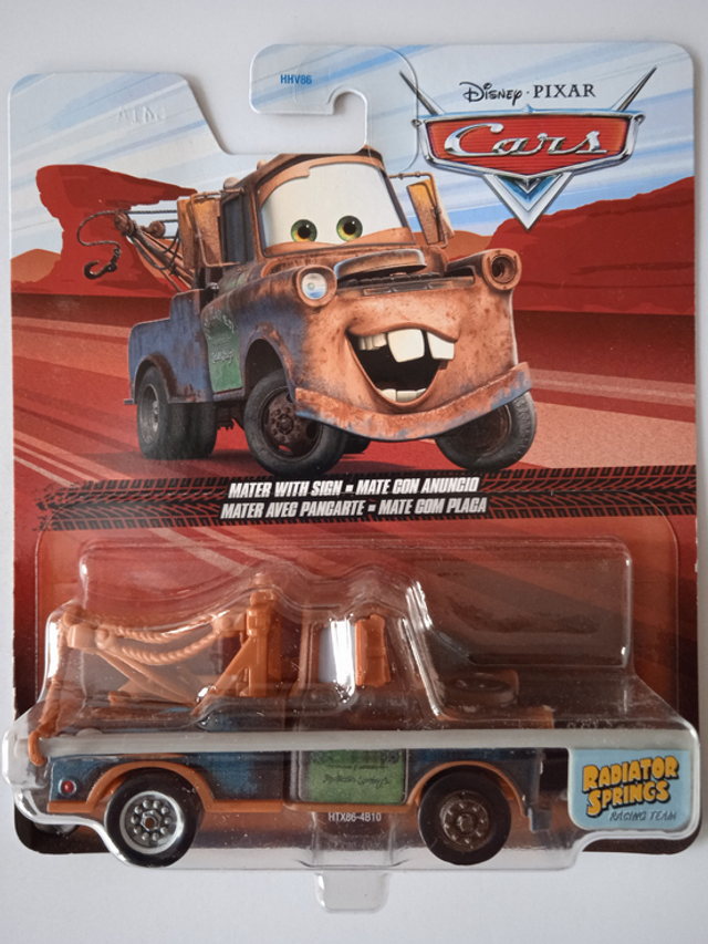 Disney Pixar Cars 1 - Takel - Mater w/sign