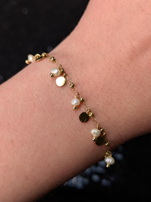 Bracelet perles naturelles 
