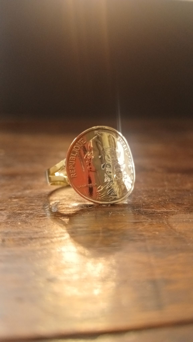 Bague centime de Franc