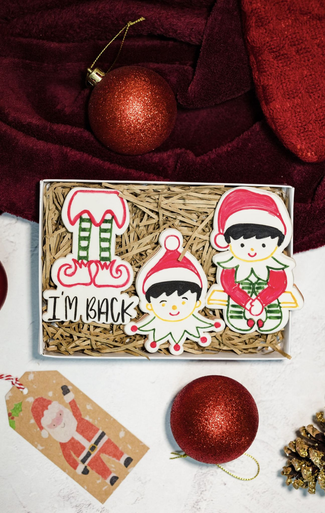 Elf On The Shelf biscuits