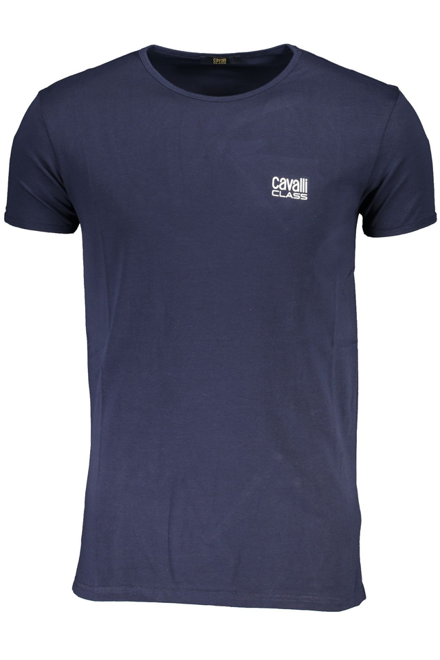CAVALLI CLASS T-SHIRT MANICHE CORTE UOMO BLU