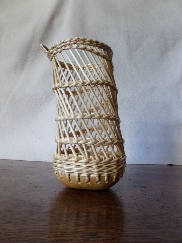 Contenant osier/gourde