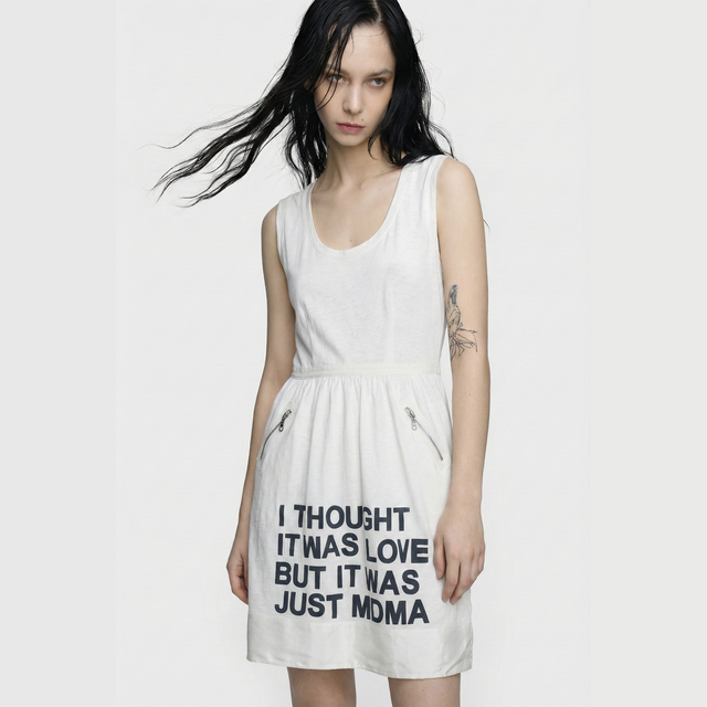 MDMA ZIPPER DRESS