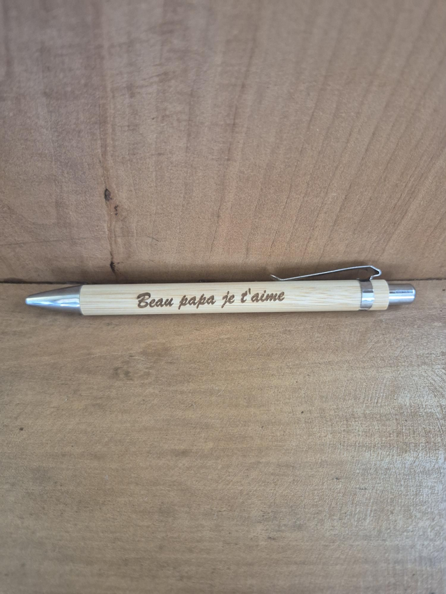 Stylo &quot;Beau papa je t&#039;aime &quot;