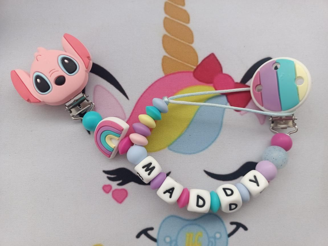 Attache doudou et tétine Ang