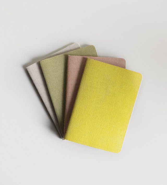 carnets - couleur végétale 