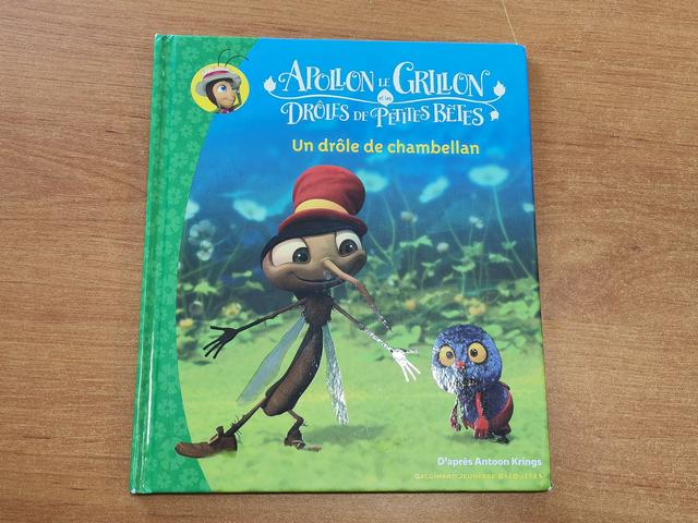 Apollon le grillon " Un drôle de chambellan"