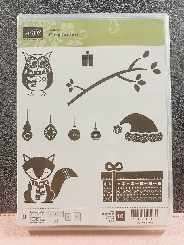 Cozy Critters (Klarsichtstempel) 