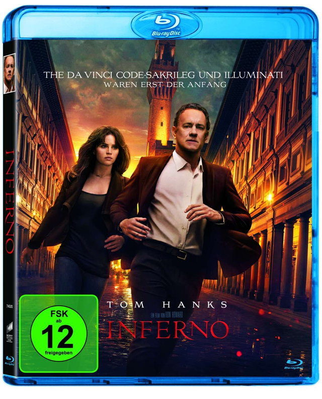 Inferno - mit Tom Hanks Blu-Ray