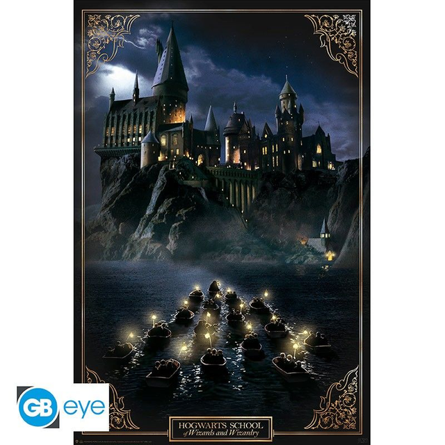 Poster du château de Poudlard - Harry Potter