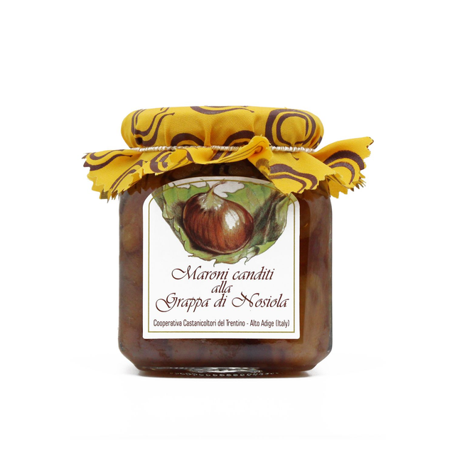 Marroni canditi - Grappa Nosiola