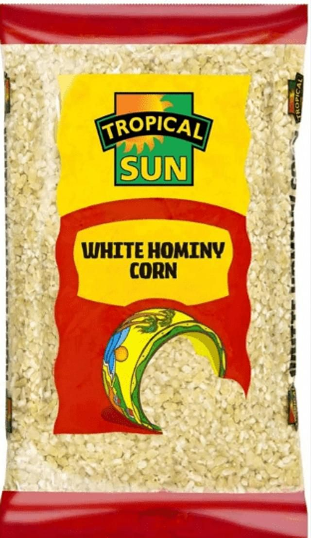 Tropical Sun White Hominy Corn - 500g