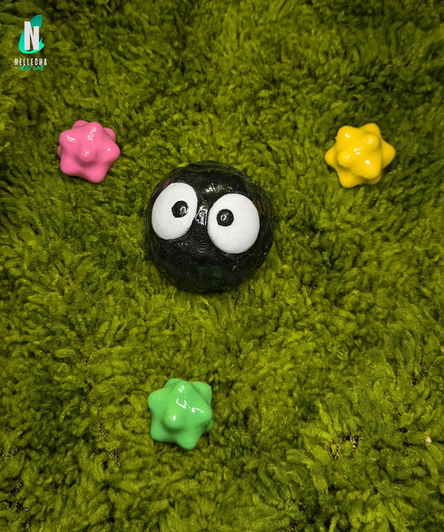 Noiraude &amp; konpeitō - Set aimants 