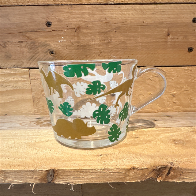 Dinosaur Glass Cup 
