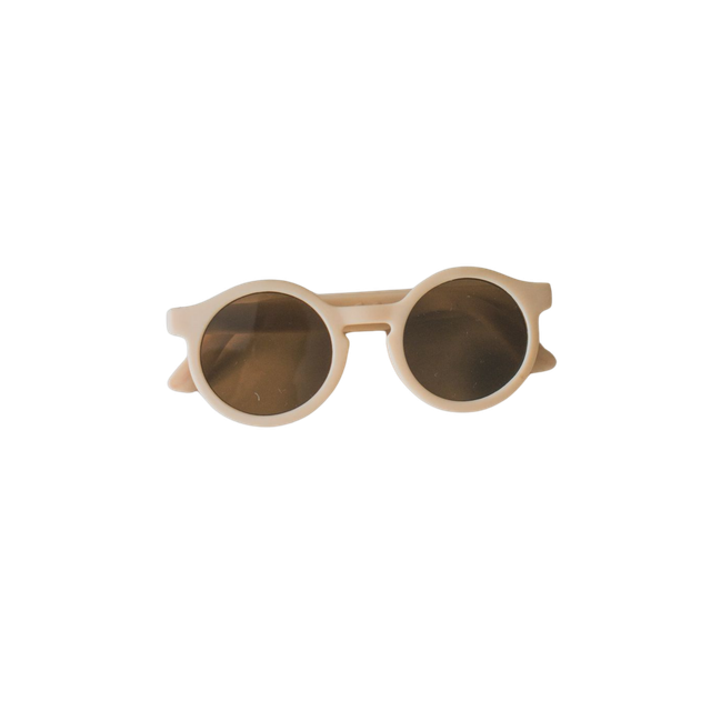 Lunettes de soleil beiges