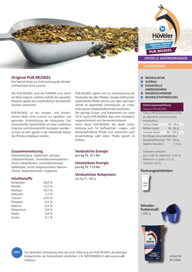 Höveler Pur.Muskel 15kg