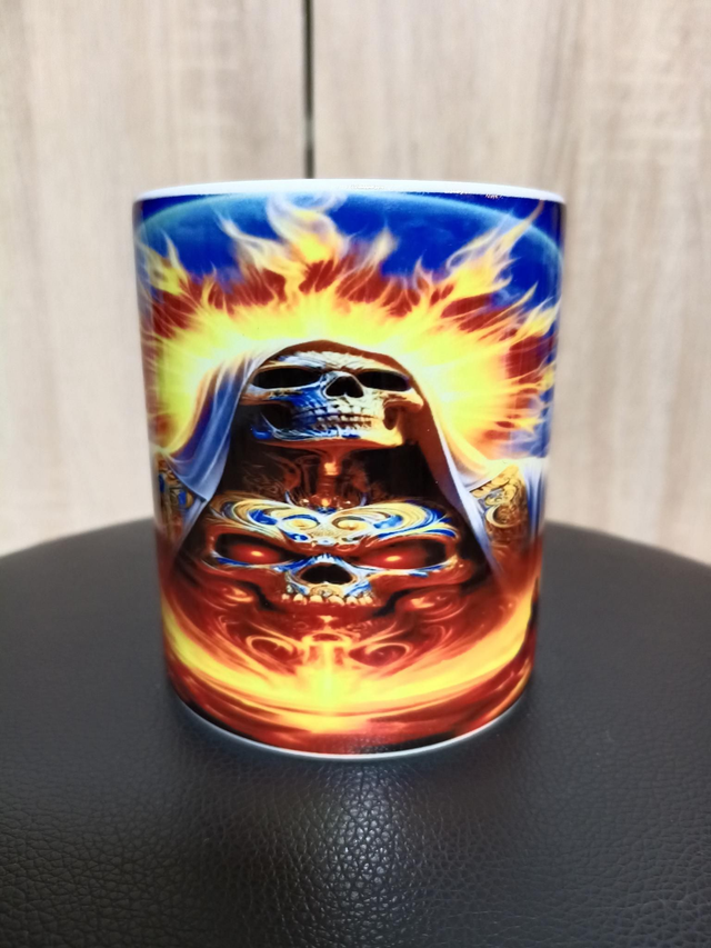 11 Oz Keramik Tasse Heiliger Totenkopf 325 ml