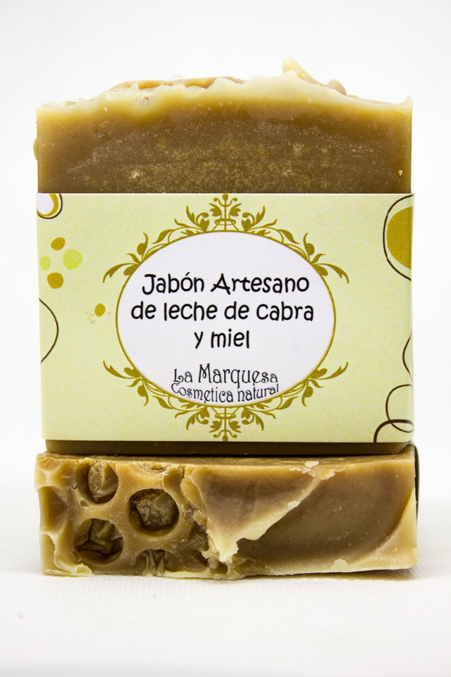 Jabón de leche de cabra y miel