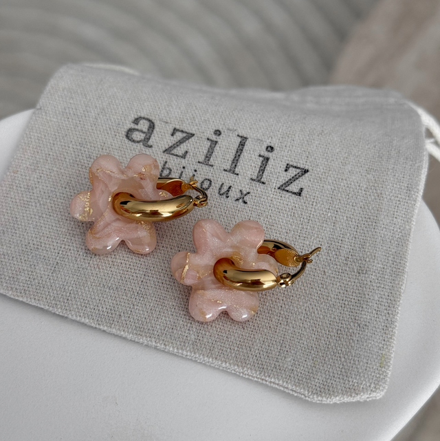 Créoles pampilles Agatha « Les uniques »