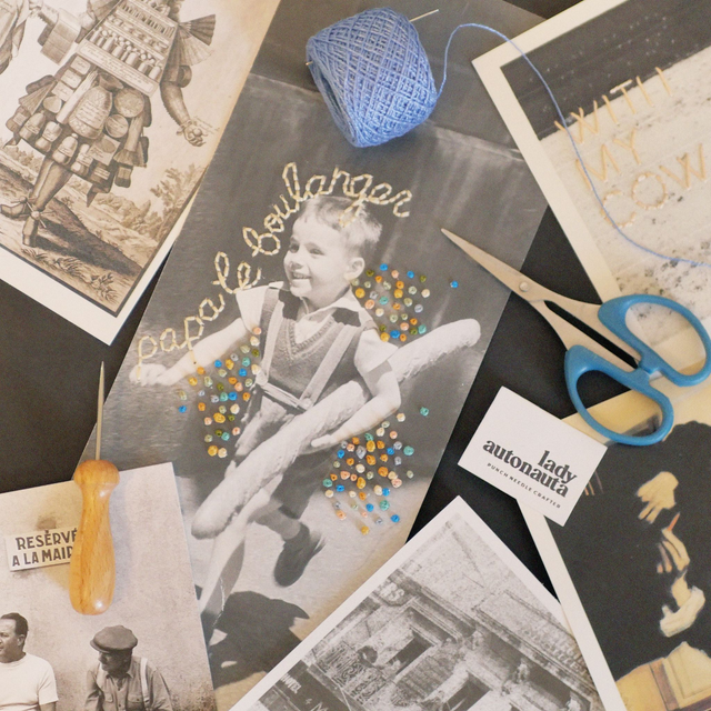 ATELIER BRODERIE SUR PAPIER | DONNER DU RELIEF À L’IMAGE