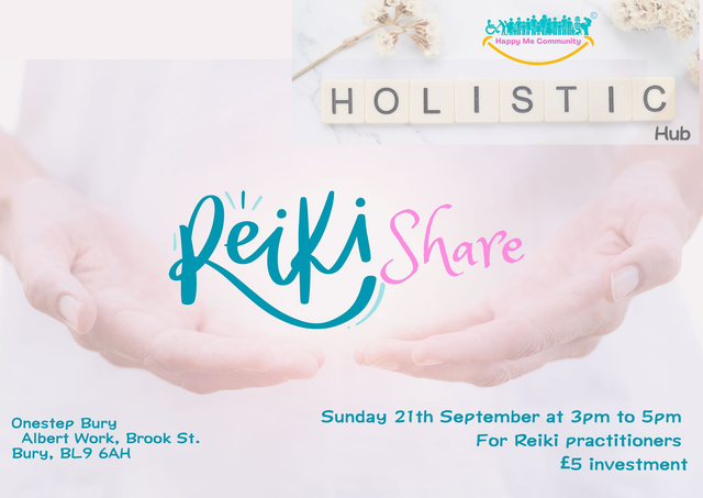 🌟 Reiki Share 🌟 Sat 29.11.2025 10am to 12pm