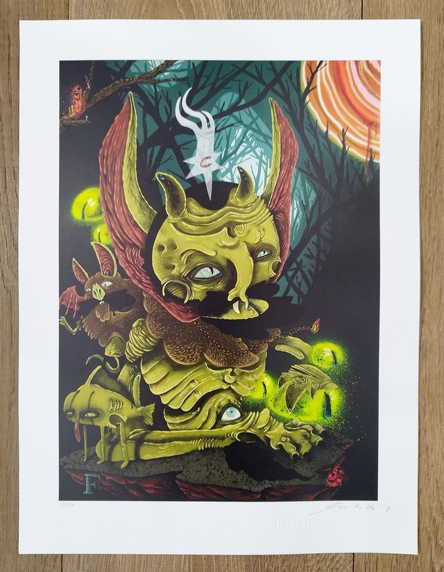 Edition d'Art 100TAUR "le Hiéropante"