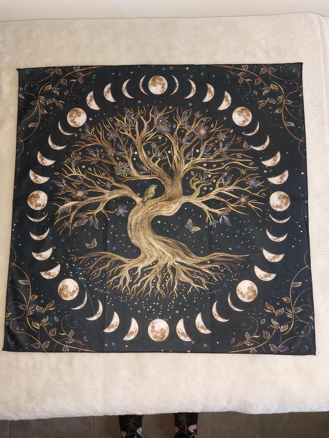 Tree of life, moon phases 