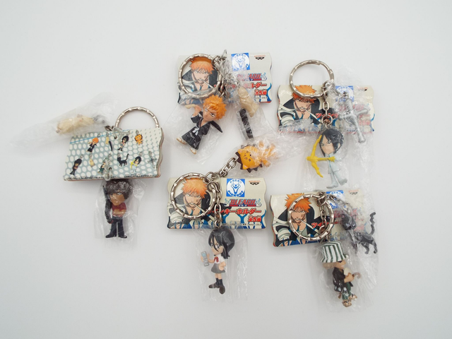 Bleach Banpresto Keychain characters 5pcs set 