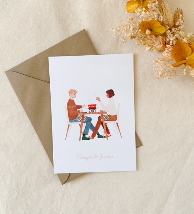 Carte Manger la Fondue - duo mixte