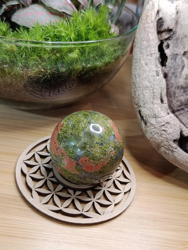 Sphère unakite 4cm