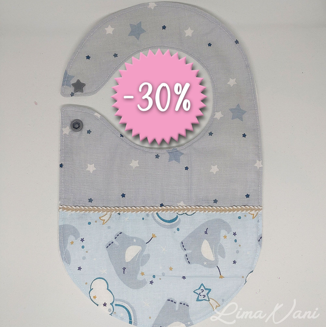 HĀNAU MEA – Le bavoir de naissance personnalisable