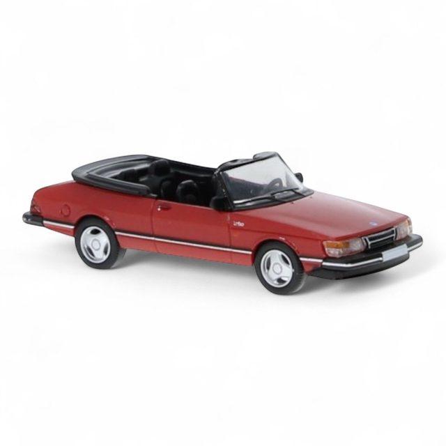 Saab 900 Cabriolet (1986) PCX87 rood 1:87