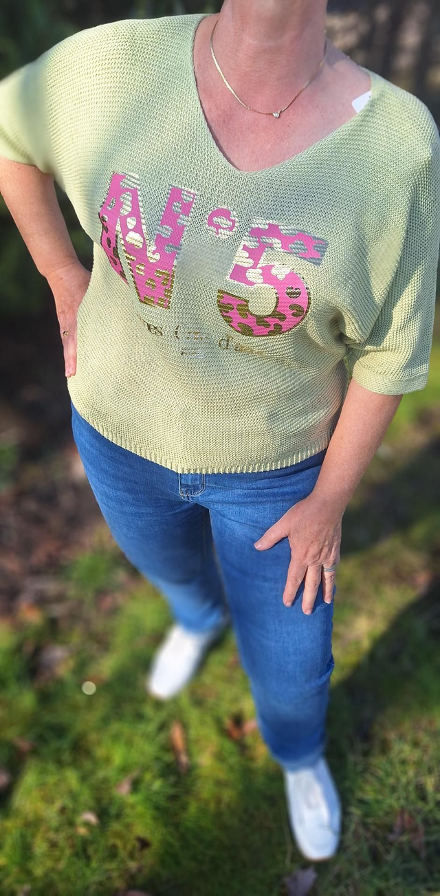 pull n°5 olive