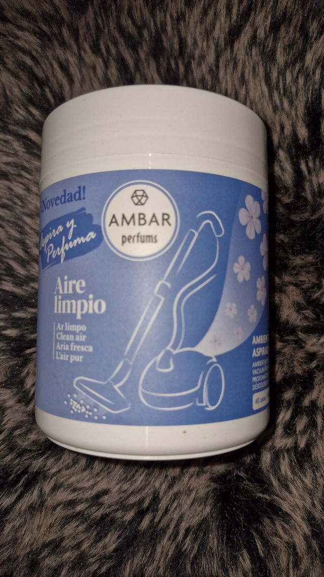 GRANULÉS PARFUMÉS AMBAR POUR ASPIRATEUR AIR PUR 400ML