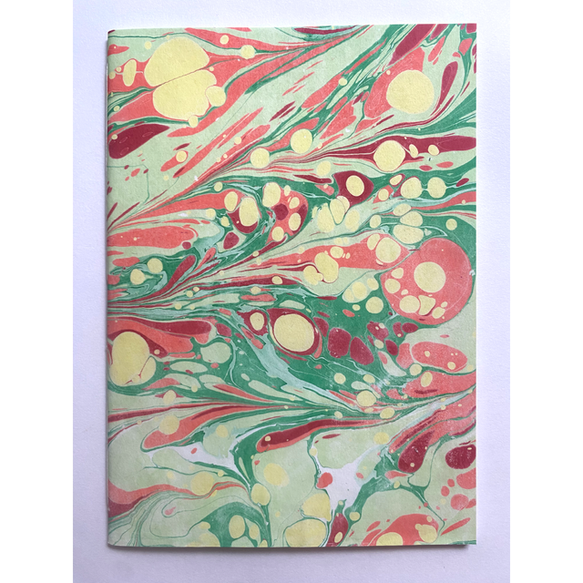 Softbound Notebook, Pastel Swirly Carpet 
