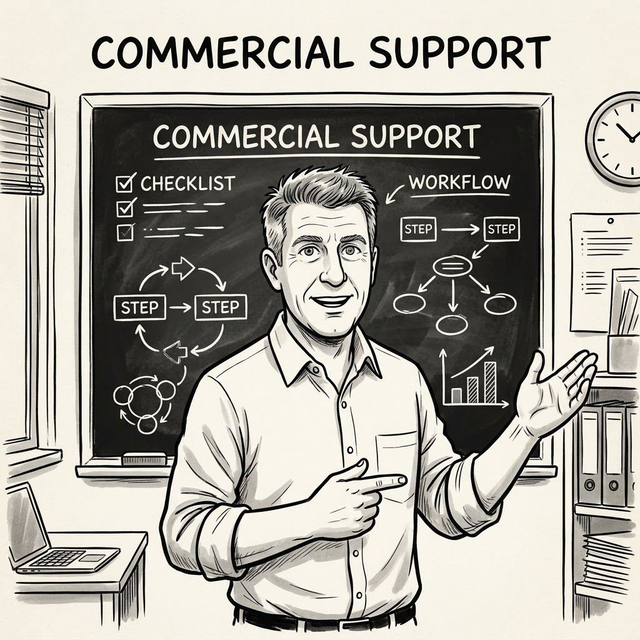 Hourly Rate for Commercial Support